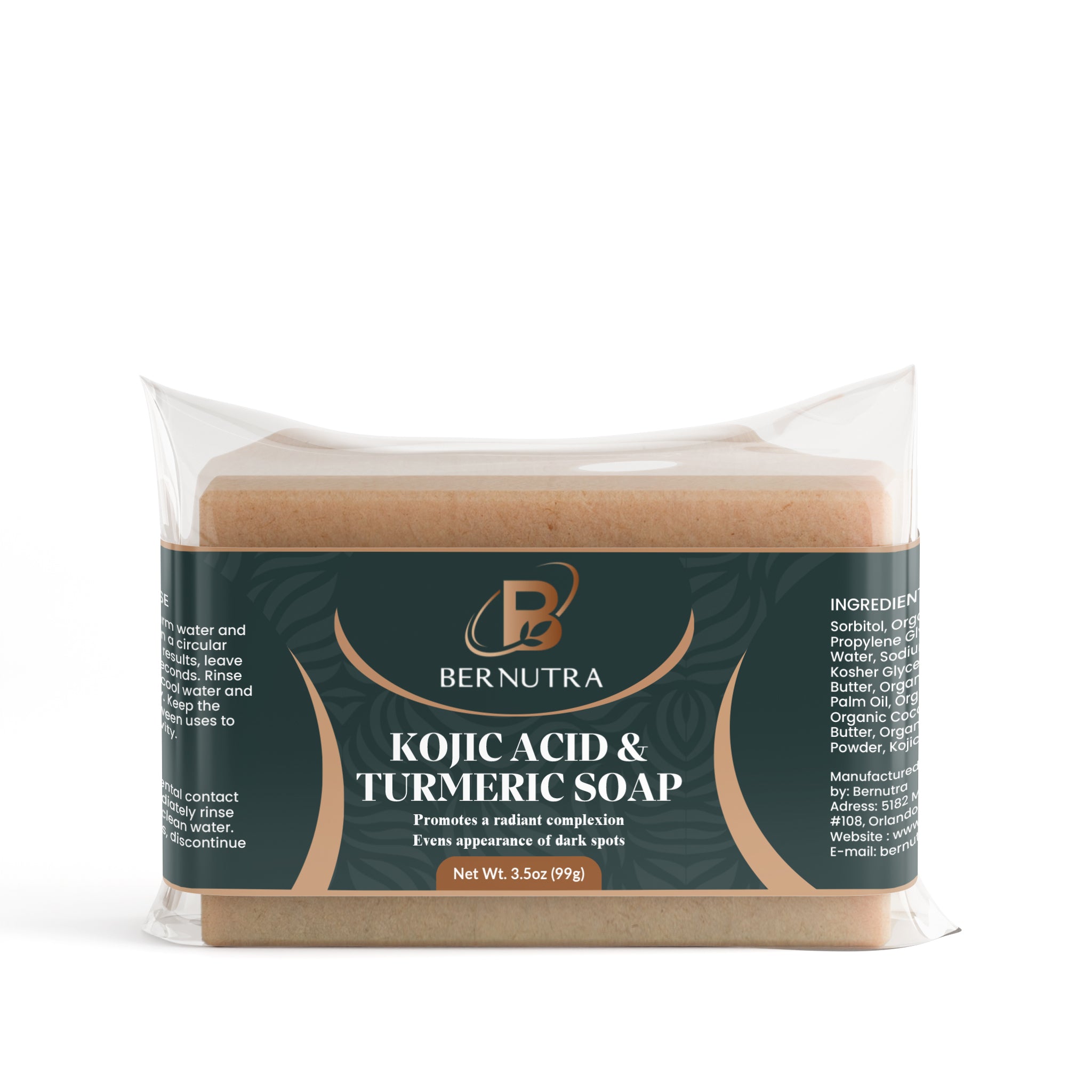Kojic Acid & Turmeric Soap